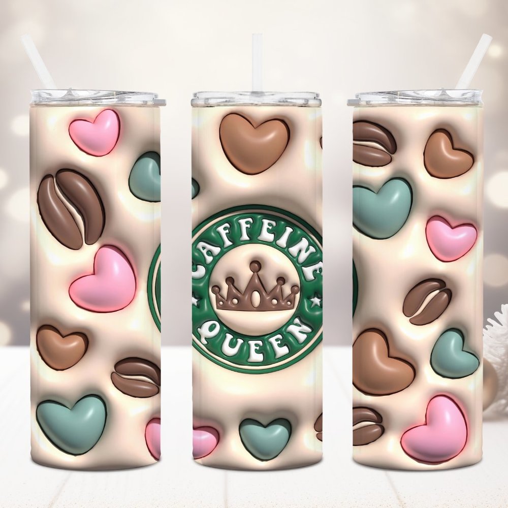 Caffeine Queen -- 20 oz Tumbler